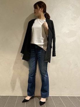 「C'ast vague（セベージュ）のアイテム」を使った、OUVRAGE CLASSEさん（レディース・158cm）の春コーディネート