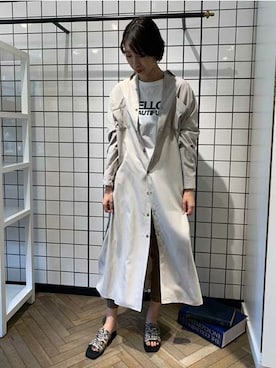 「OUVRAGE CLASSE（ウヴラージュクラス）のアイテム」を使った、OUVRAGE CLASSEさん（レディース・158cm）の春コーディネート