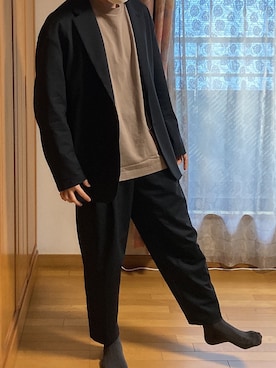 「BASECONTROL（ベースコントロール）のアイテム（アクセサリー）」を使った、Gamiさん（メンズ・170cm）の秋コーディネート