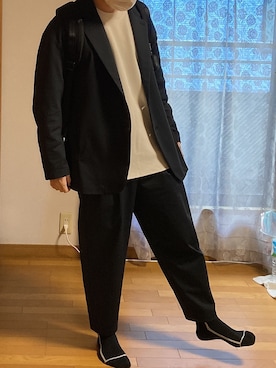 「BASECONTROL（ベースコントロール）のアイテム（アクセサリー）」を使った、Gamiさん（メンズ・170cm）の秋コーディネート
