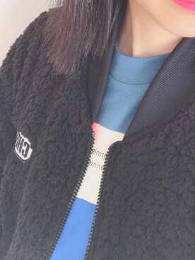 「CHEER（チアー）のアイテム」を使った、望愛さん（レディース・154cm）の春コーディネート