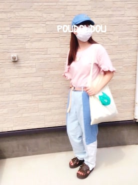 りなぴ。＊さん（レディース・154cm）の夏コーディネート