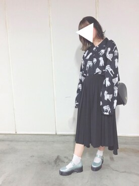 「グリッター」｜「アイテム（その他シューズ）」を使った、りなぴ。＊さん（レディース・154cm）の夏コーディネート
