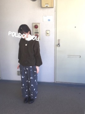 「POU DOU DOU（プードゥドゥ）のアイテム（アクセサリー）」を使った、りなぴ。＊さん（レディース・154cm）の春コーディネート