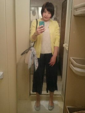 「SAC'S BARJean（サックスバージーン）のアイテム」を使った、えっつんさん（レディース・158cm）の春コーディネート