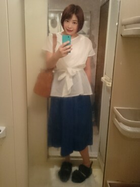 えっつんさん（レディース・158cm）の夏コーディネート