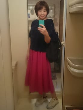 えっつんさん（レディース・158cm）の夏コーディネート