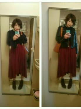 えっつんさん（レディース・158cm）の秋コーディネート