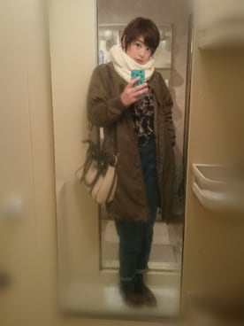 えっつんさん（レディース・158cm）の冬コーディネート
