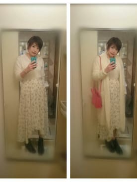 えっつんさん（レディース・158cm）の冬コーディネート