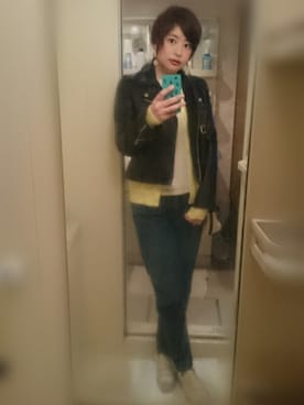 「SAC'S BARJean（サックスバージーン）のアイテム」を使った、えっつんさん（レディース・158cm）の春コーディネート