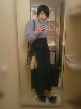 「SAC'S BARJean（サックスバージーン）のアイテム」を使った、えっつんさん（レディース・158cm）の春コーディネート