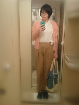 「adonis green（アドニスグリーン）のアイテム」を使った、えっつんさん（レディース・158cm）の夏コーディネート