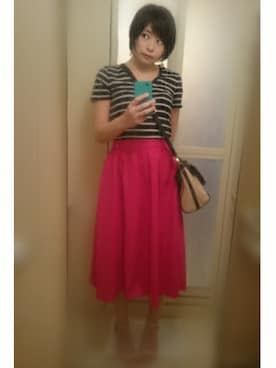 えっつんさん（レディース・158cm）の夏コーディネート