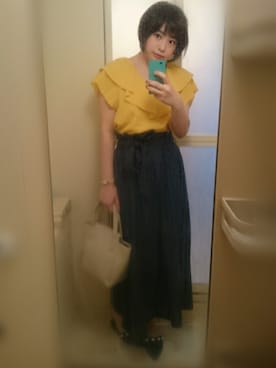 えっつんさん（レディース・158cm）の夏コーディネート