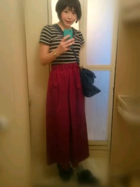 えっつんさん（レディース・158cm）の夏コーディネート