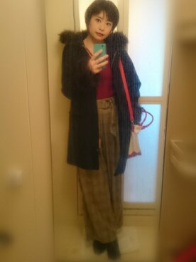 えっつんさん（レディース・158cm）の秋コーディネート