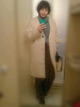 えっつんさん（レディース・158cm）の冬コーディネート