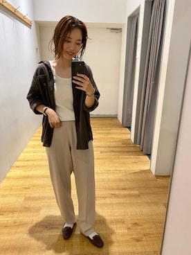 .さん（レディース・160cm）の秋コーディネート