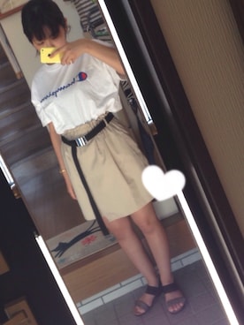 ちぃさん（レディース・154cm）の夏コーディネート