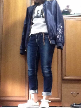 ちぃさん(レディース・154cm)の秋コーディネート