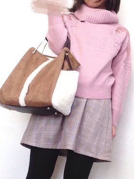 ちぃさん(レディース・154cm)の冬コーディネート