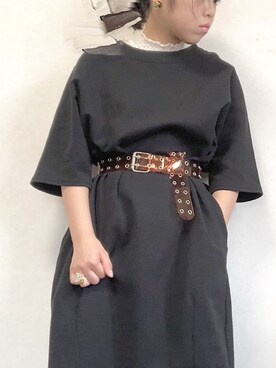 「FIG&VIPER（フィグアンドバイパー）のアイテム（アクセサリー）」を使った、ちぃさん（レディース・154cm）の夏コーディネート