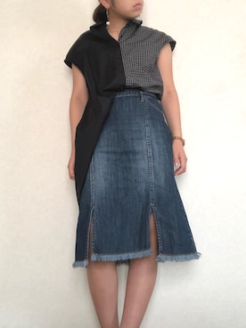 ちぃさん（レディース・154cm）の夏コーディネート