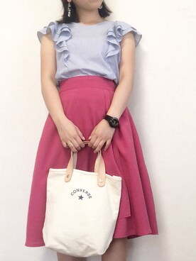 ちぃさん（レディース・154cm）の夏コーディネート