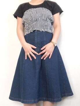 ちぃさん(レディース・154cm)の夏コーディネート