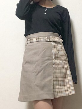 ちぃさん（レディース・154cm）の秋コーディネート