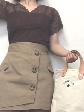 ちぃさん（レディース・154cm）の春コーディネート