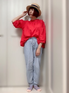 ちぃまゆちゃんさん（レディース・154cm）の夏コーディネート