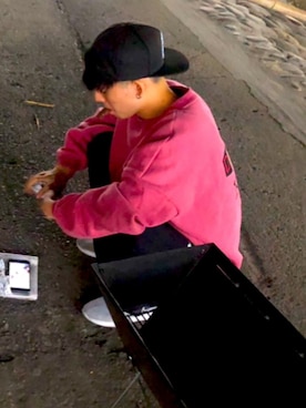 「Deviluse（Deviluse）のアイテム（トップス）」を使った、syomakさん（メンズ・179cm）の春コーディネート