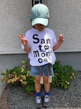 ひんさんさん（キッズ・100cm）の春コーディネート