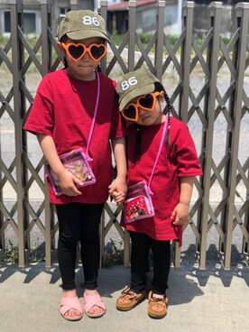 ひんさんさん（キッズ・110cm）の春コーディネート