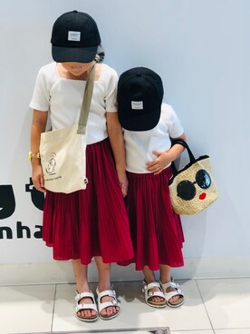 ひんさんさん（キッズ・110cm）の夏コーディネート