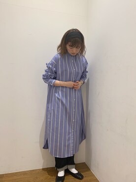 fukaさん（レディース・158cm）の春コーディネート