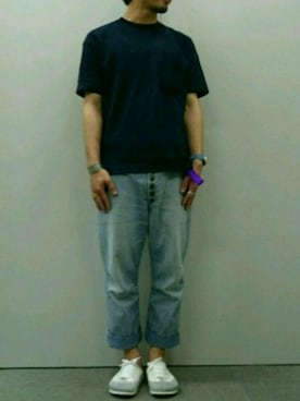 「子どもとお出かけ」｜yujiさん（メンズ・167cm）の夏コーディネート