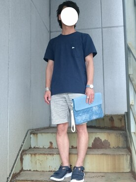 「子どもとお出かけ」｜yujiさん（メンズ・167cm）の夏コーディネート
