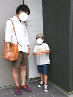 「MARIA RUDMAN（マリア・ルドマン）のアイテム」を使った、yujiさん（メンズ・167cm）の夏コーディネート