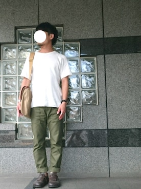 「BRADY」｜「アイテム（アナログ腕時計）」を使った、yujiさん（メンズ・167cm）の夏コーディネート