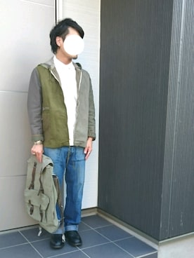 「Gary Reeves（ゲイリーリーブス）のアイテム（アクセサリー）」を使った、yujiさん（メンズ・167cm）の秋コーディネート