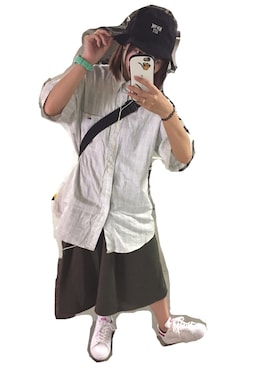 かぽりさん（レディース・151cm）の夏コーディネート