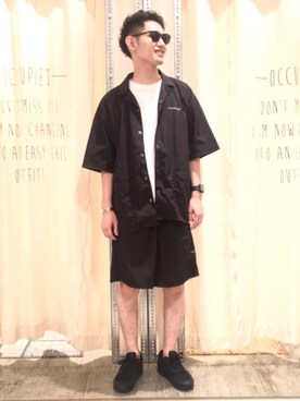 「涼しくて軽い「涼・軽パンツ」」｜coen tomさん（メンズ・177cm）の夏コーディネート