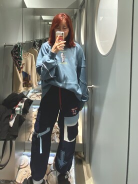 「试衣间」｜阿肖肖さん（レディース・168cm）の秋コーディネート