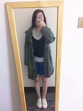 「H&M（エイチ・アンド・エム）のアイテム（その他）」を使った、c.s.y.さん（レディース・153cm）の夏コーディネート