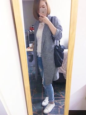 「H&M（エイチ・アンド・エム）のアイテム（その他）」を使った、c.s.y.さん（レディース・153cm）の夏コーディネート