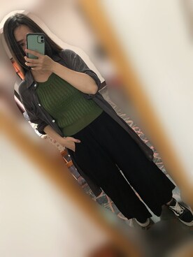 「VANS（バンズ）のアイテム（その他）」を使った、c.s.y.さん（レディース・154cm）の秋コーディネート