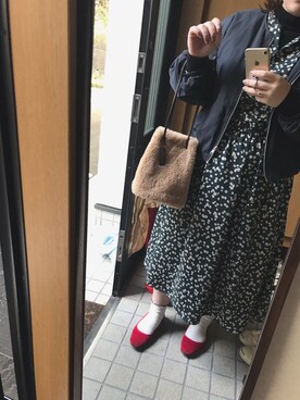 mさん（レディース・155cm）の冬コーディネート